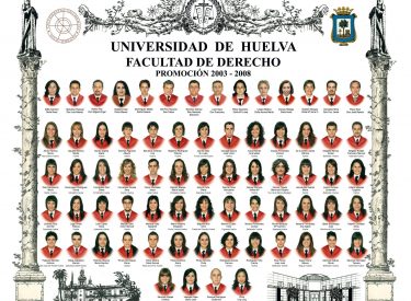 2003-2008 15ª Promoción Derecho Huelva Universidad de Huelva