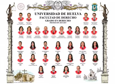 2015-2019 7ª Promoción Derecho Huelva Universidad de Huelva